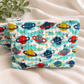 Kids Quilted Wash Bag- Space
