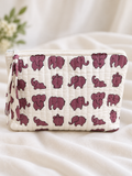 Kids Quilted Wash Bag – Elephant